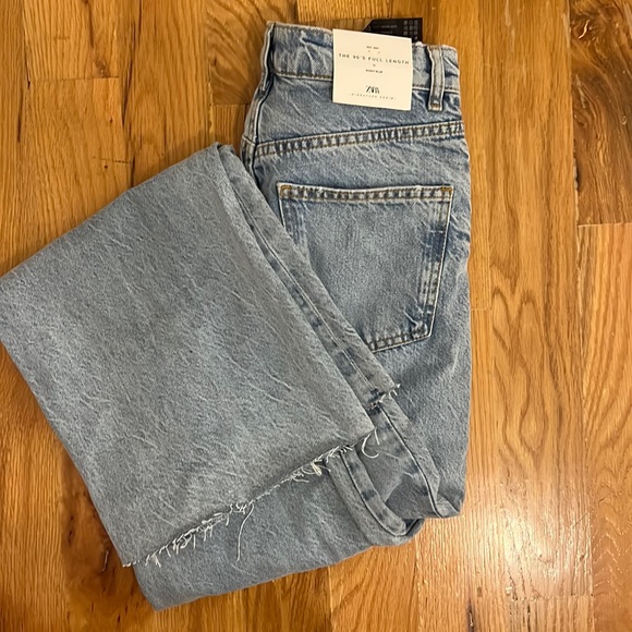 Zara Jeans Zara 9s Full Length Jeans Poshmark
